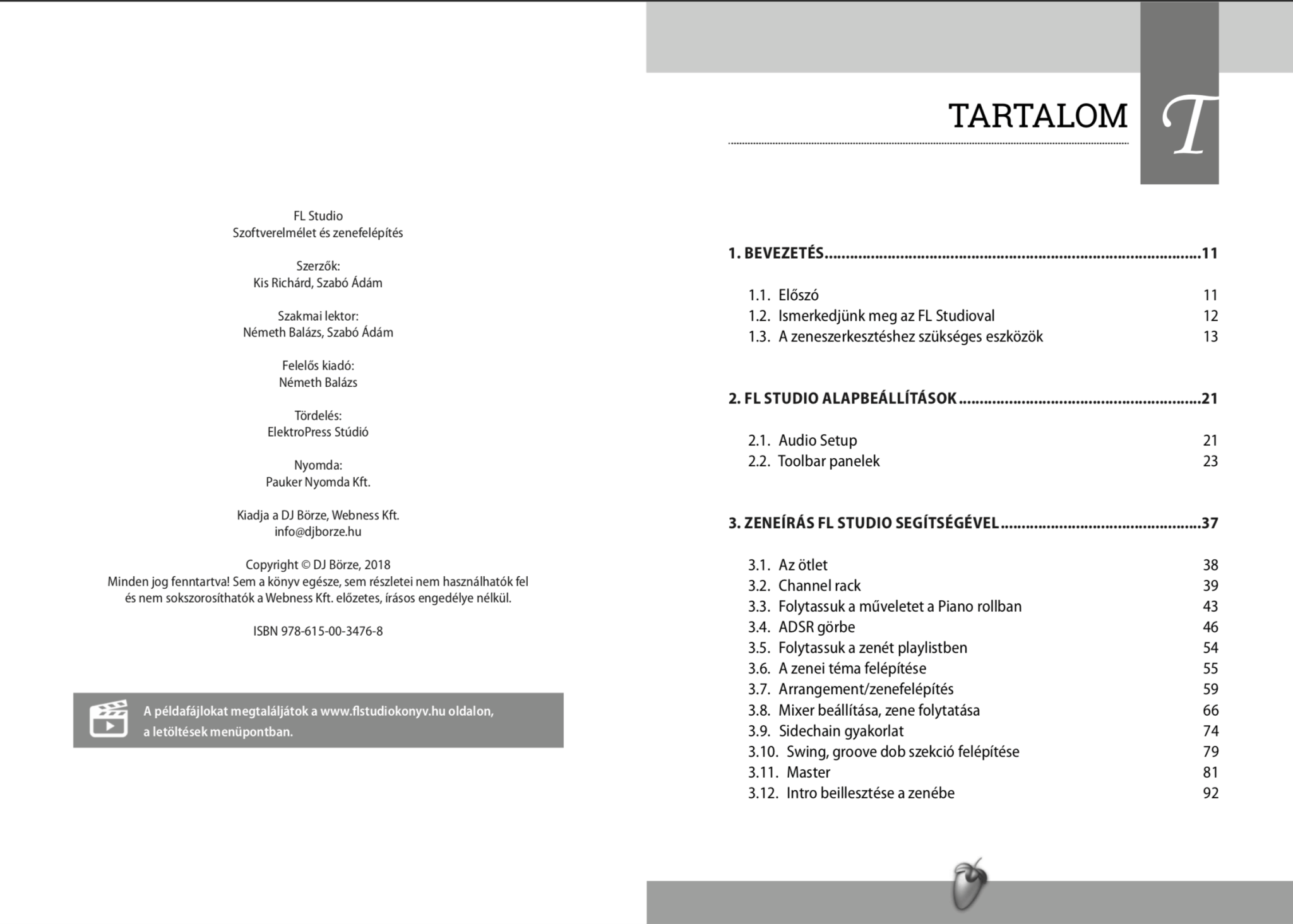 FL studio könyv tartalom_1